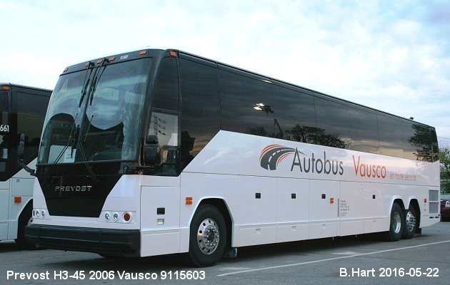 BUS/AUTOBUS: Prevost H3-45 2006 Vausco