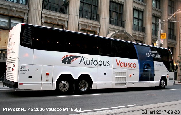 BUS/AUTOBUS: Prevost H3-45 2006 Vausco