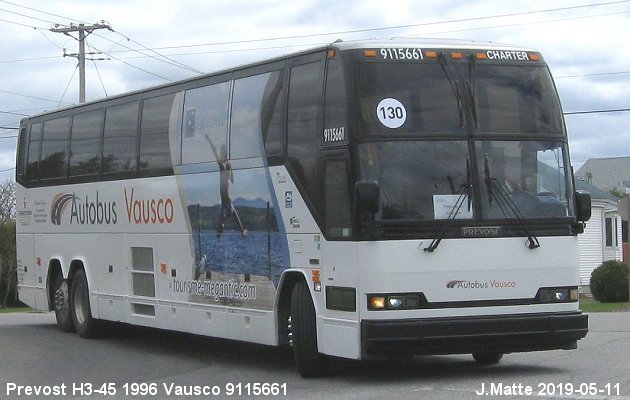 BUS/AUTOBUS: Prevost H3-45 1996 Vausco