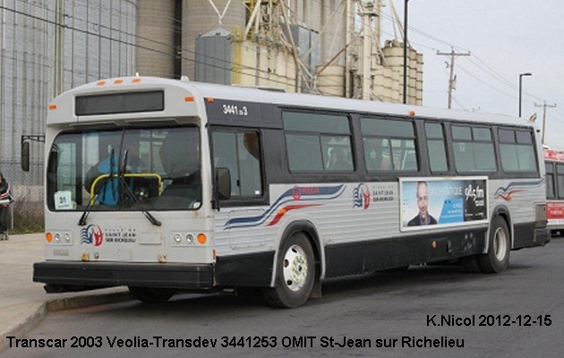 BUS/AUTOBUS: Transcar Classic  2003 Veollia