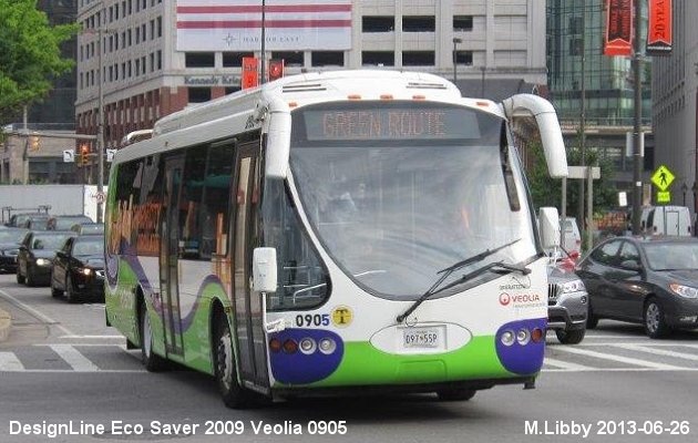 BUS/AUTOBUS: DesignLine Eco Saver 2009 SEPTA