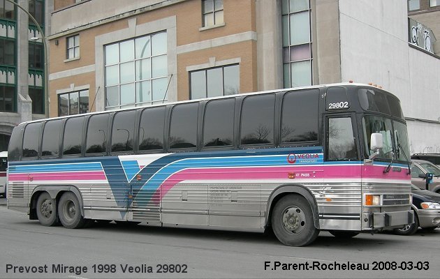 BUS/AUTOBUS: Prevost Mirage 1998 Veolia
