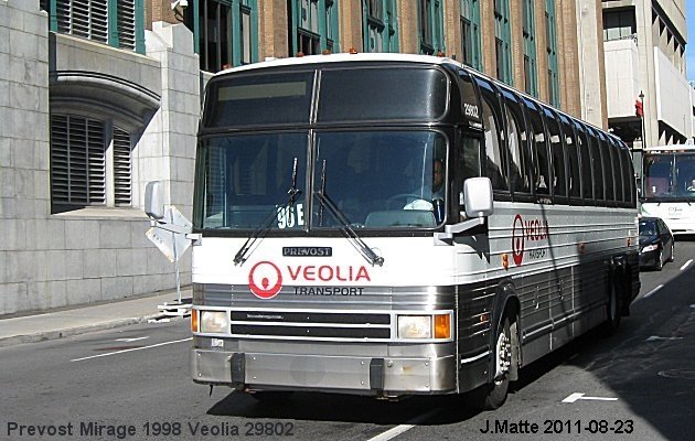 BUS/AUTOBUS: Prevost Mirage 1998 Veolia