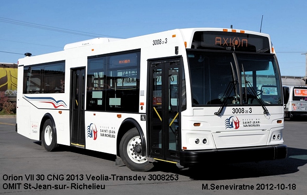 BUS/AUTOBUS: Orion VII 30 CNG 2013 Veolia-Transdev