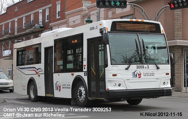 BUS/AUTOBUS: Orion VII 30 CNG 2013 Veolia-Transdev
