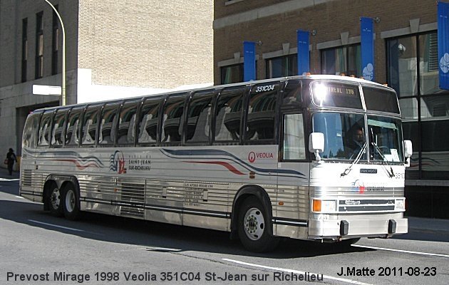 BUS/AUTOBUS: Prevost Mirage 1998 Veolia