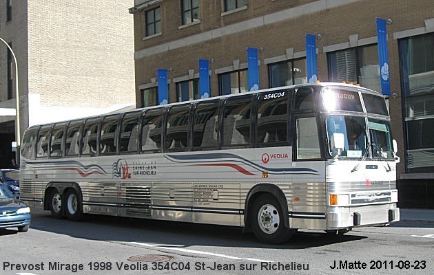 BUS/AUTOBUS: Prevost Mirage 1998 Veolia