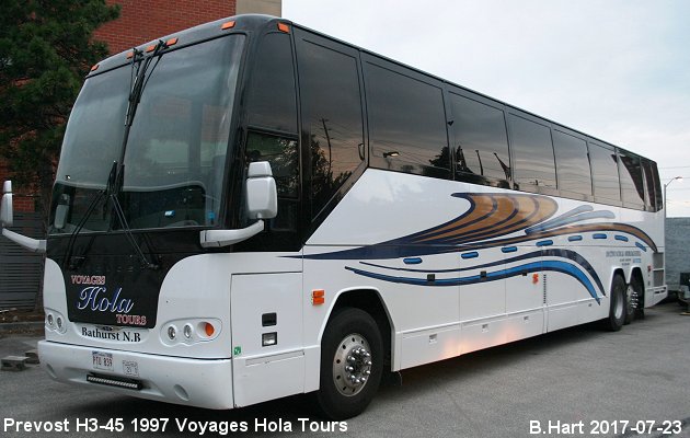 BUS/AUTOBUS: Prevost H3-45 1997 Hola Tours