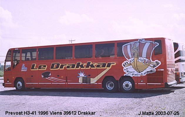 BUS/AUTOBUS: Prevost H3-41 1996 Viens