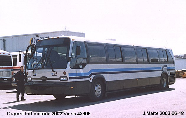 BUS/AUTOBUS: Dupont Industries Victoria 2002 Viens