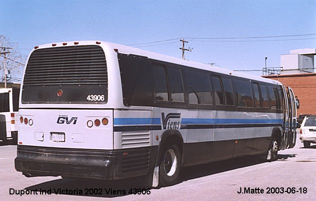 BUS/AUTOBUS: Dupont Industries Victoria 2002 Viens