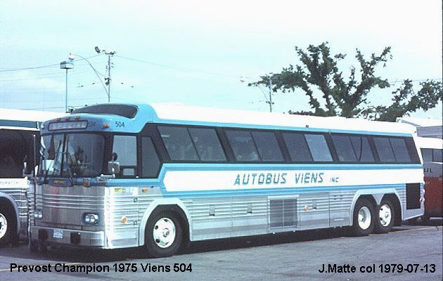 BUS/AUTOBUS: Prevost Champion 1975 Viens