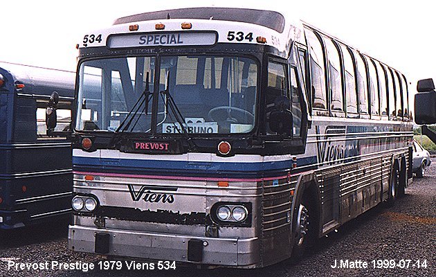 BUS/AUTOBUS: Prevost Prestige 1979 Viens