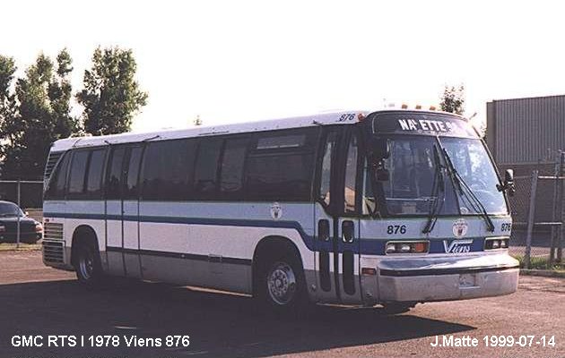 BUS/AUTOBUS: GMC RTS 1978 Viens