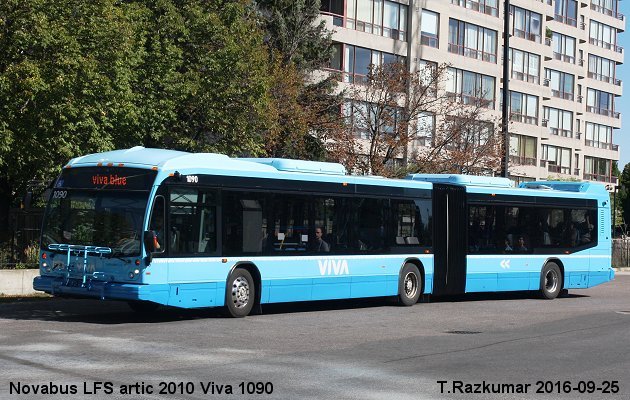 BUS/AUTOBUS: Novabus LFS artic 2010 Viva