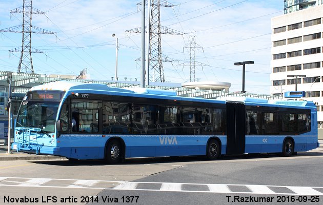 BUS/AUTOBUS: Novabus LFS artic 2014 Viva