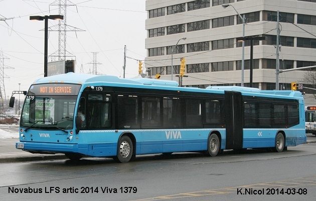 BUS/AUTOBUS: Novabus LFS artic 2014 Viva