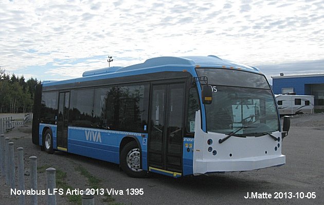BUS/AUTOBUS: Novabus LFS artic 2013 VIVA