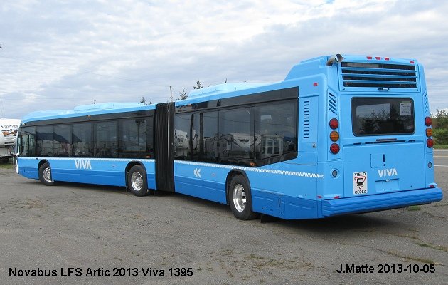 BUS/AUTOBUS: Novabus LFS artic 2013 VIVA