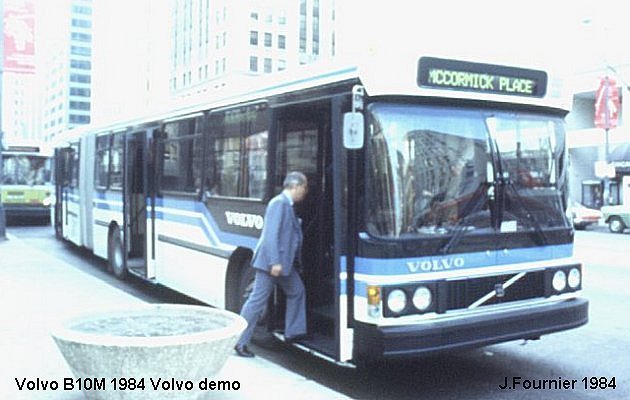 BUS/AUTOBUS: Volvo B10M artic 1984 Volvo