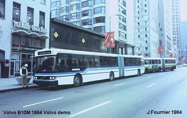 BUS/AUTOBUS: Volvo B10M artic 1984 Volvo