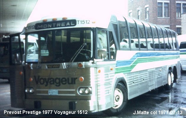 BUS/AUTOBUS: Prevost Prestige 1977 Voyageur