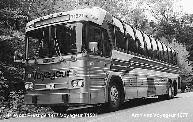 BUS/AUTOBUS: Prevost Prestige 1977 Voyageur