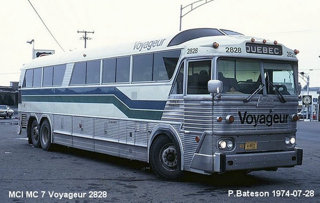 BUS/AUTOBUS: MCI MC 7 1974 Voyageur