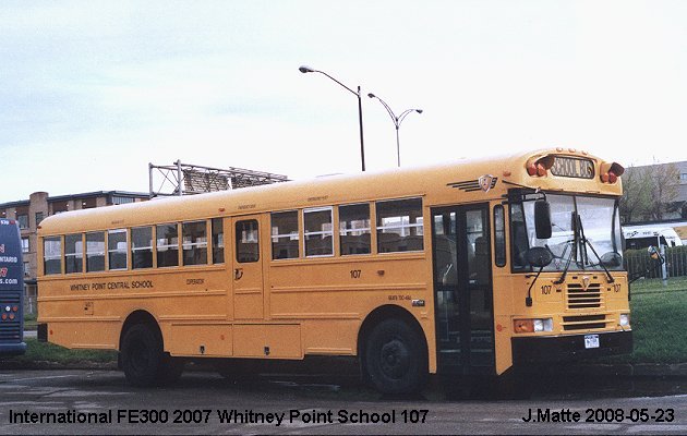 BUS/AUTOBUS: International FE300 2007 Withney