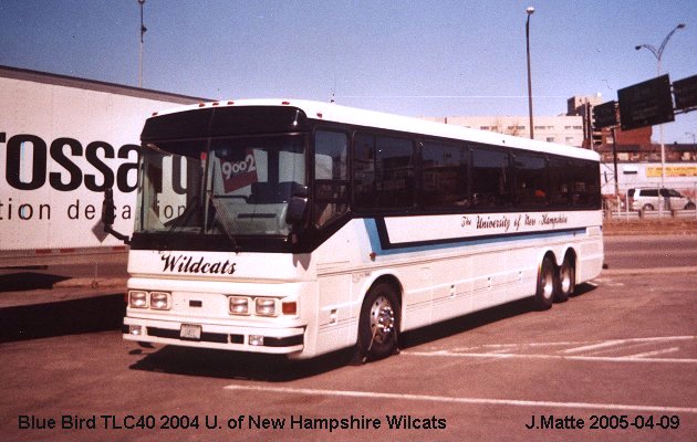 BUS/AUTOBUS: Blue Bird LTC 40 2004 Wildcat