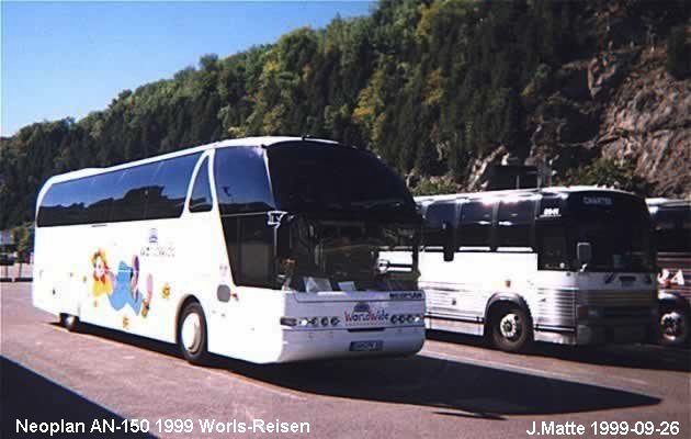 BUS/AUTOBUS: Neoplan AN-150 1999 World Reisen