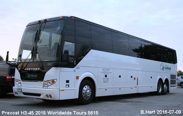 BUS/AUTOBUS: Prevost H3-45 2015 Worldwide