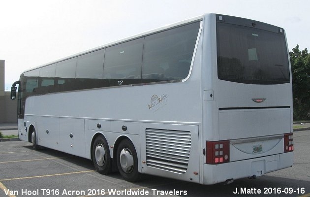 BUS/AUTOBUS: Van Hool T916 2016 Worldwide