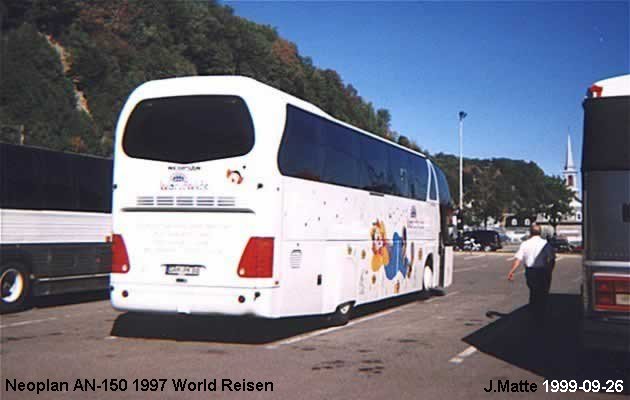 BUS/AUTOBUS: Neoplan AN-150 1999 World Reisen