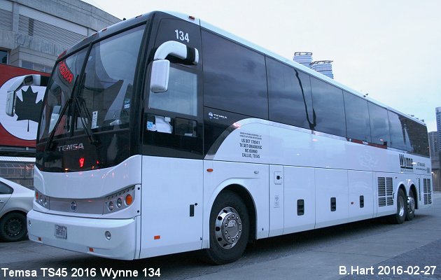 BUS/AUTOBUS: Temsa TS-45 2016 Wynne