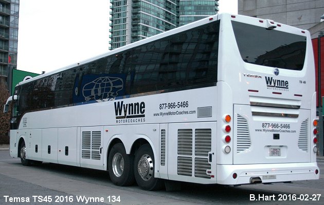 BUS/AUTOBUS: Temsa TS-45 2016 Wynne