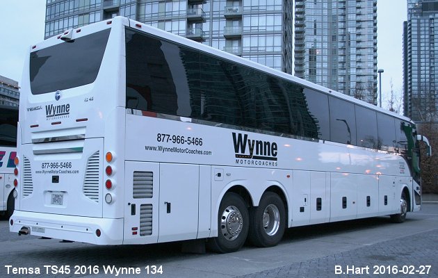 BUS/AUTOBUS: Temsa TS-45 2016 Wynne