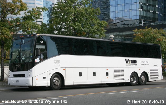 BUS/AUTOBUS: Van Hool CX45 2016 Wynne